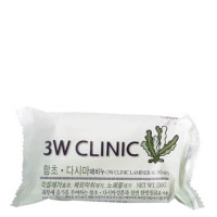 [3W CLINIC] Мыло кусковое ВОДОРОСЛИ Lamineral Soap, 150 гр