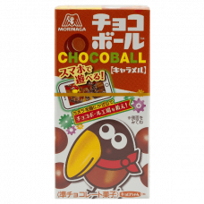 Шоколадный шарик Chocoball Карамель в шоколадной глазури, Morinaga, 28г