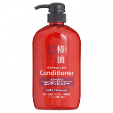 COSME STATION Tsubaki Oil Damage Care Conditioner Кондиционер для ухода за поврежденными волосами, с натуральным маслом камелии, 600мл