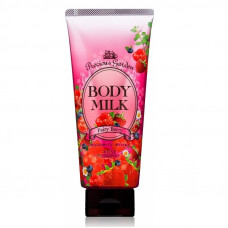 KOSE Precious Garden Body Milk Fairy Berry Молочко для тела питательное и увлажняющее, на основе растительных масел и органических экстрактов, со свежим ягодным ароматом, 200г.