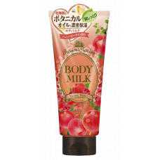 KOSE Precious Garden Body Milk Honey Peach Молочко для тела питательное и увлажняющее, на основе растительных масел и органических экстрактов, со сладким ароматом персика, 200г.