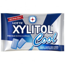 Резинка жевательная Xylitol Fresh Mint "Освежающая мята", Thai Lotte, 11,6г, блистер,