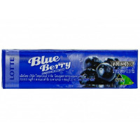 Резинка жевательная Blueberry "Голубика" 13,5г., Thai Lotte,