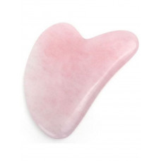 АЮМ 3D Mассажер ГУАША для лица (кварц розовый) Massager GUASHA rose quartz