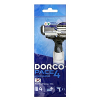 "Dorco Pace 4" Станок для бритья одноразовый с 4 лезвиями, 1 шт.