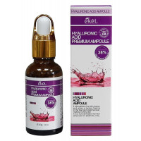 Увлажняющая сыворотка - Hyaluronic acid  premium ampoule