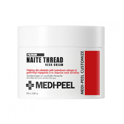 MEDI-PEEL Naite Thread Neck Cream (100ml) Моделирующий крем для шеи и зоны декольте Naite Thread