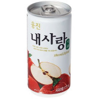 Напиток яблочный "My Love" безалкогольный, Woongjin, ж/б, 180мл,