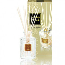 KOBAYASHI Sawaday Stick Parfum Sparkling Gold Натуральный аромадиффузор для дома, с ярким цветочно-цитрусовым ароматом и нотками жасмина и розы, стеклянный флакон 70мл, 8 палочек.