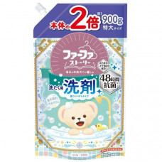 NS FAFA JAPAN Story Detergent Foam Wash Жидкое средство для стирки "Ароматная История", с антибактериальным эффектом и легким пудровым ароматом, мягкая упаковка с крышкой, 900мл.