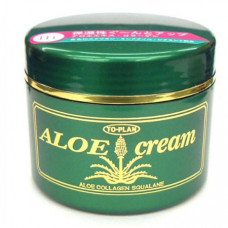 TO-PLAN Aloe-blended Cream Крем для лица с экстрактом алоэ (с коллагеном и скваланом), банка 220г.