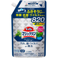 KAO Toilet Magiclean Deodorant Clean Spray Чистящее и дезодорирующее средство для туалета, для быстрой и легкой уборки, с ароматом мяты и цитрусов, 380мл.