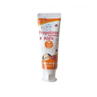 PIERAS Propolinse Toothpaste Kid's Peach Зубная паста для детей, с экстрактом прополиса и ксилитом, со вкусом персика, 60г. 