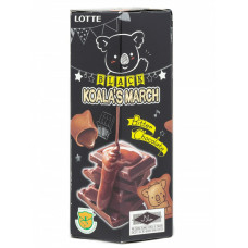 Печенье "Коала Марш" с тёмным горьким шоколадом, Thai Lotte, 37г.,