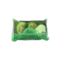 EKEL Мыло-скраб для лица и тела ОГУРЕЦ Premium Peeling Soap Cucumber, 150 г