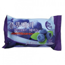  Juno Peeling Soap Blueberry Косметическое мыло с черникой 150гр