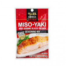 Приправа S&B Мисо-Яки кунжутная для рыбы 4 порции пл/п, 34г