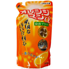 YUWA Tipo's Orange Man α Универсальное моющее средство против стойких загрязнений, с ароматом апельсина, мягкая упаковка, 400мл.