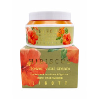 JIGOTT Крем для лица ГИБИСКУС HIBISCUS Flower Vital Cream, 100 мл