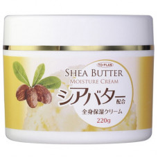 TO-PLAN Shea Butter Moisture Cream Увлажняющий крем для лица и тела, с маслом Ши (с коллагеном, гиалуроновой кислотой и оливковым маслом), 220г.