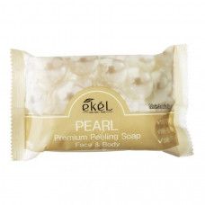 "Ekel" Peeling Soap Pearl Косметическое мыло с жемчужным порошком 150 гр.
