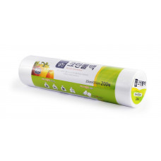MYUNGJIN BAGS Roll type Пакеты полиэтиленовые пищевые в рулоне 25см*35см, 200шт