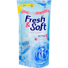 LION Fresh&Soft Кондиционер для белья парфюмированный Утренний Поцелуй 600 мл