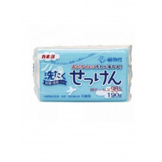 KANEYO SOAP Laundry Soap Хозяйственное мыло на растительной основе для удаления стойких загрязнений, с антибактериальным и дезодорирующим эффектом, 190г