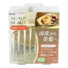 SCALP BEAUT SHAMPOO BRUSH SOFT Массажер для кожи головы (для ослабленных волос)