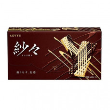Шоколад Sasha комбинированный молочный/белый, Lotte, 69 гр