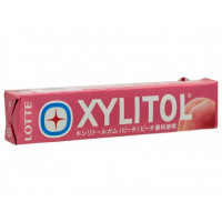 Резинка жевательная Xylitol персик Lotte, 21г,