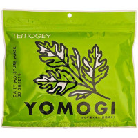  SPC TEMOGEY Yomogi Успокаивающая тканевая маска для лица "Японская Полынь", для проблемной кожи, 30шт. в мягкой zip-упаковке.