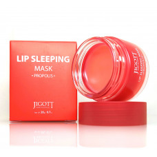 JIGOTT LIP SLEEPING MASK PROPOLIS Ночная маска для губ с экстрактом прополиса 20г