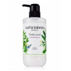 Мыло жидкое для тела Natu Savon KOSE COSMEPORT освежающее с ароматом ромашки и груши пл/б, 500мл,