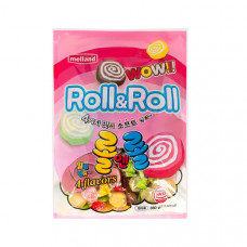 Карамель леденцовая Melland Roll&Roll Soft Candy 4 вкуса, 300г,