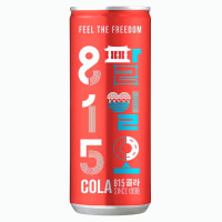 Напиток газированный "815 Cola", Woongjin, ж/б, 250мл, 