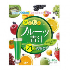 "Yuwa" Концентрат для приготовления безалкогольных напитков "Аодзиру с фруктами" (яблоко, манго)  3гр.*7шт.