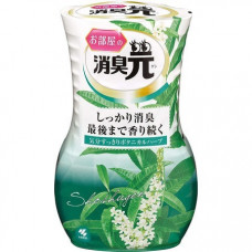  KOBAYASHI Shoshugen Botanical Herbs Жидкий дезодорант для комнаты "Ботаника", с ароматом вербены, мускуса и цитрусовых, 400мл.