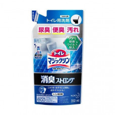 KAO Чистящее и дезодорирующее пенящееся средство "Magiсclean" для туалета с ароматом трав (спрей, для предотвращения загрязнений, усиленный) 350 мл (мягкая упаковка)