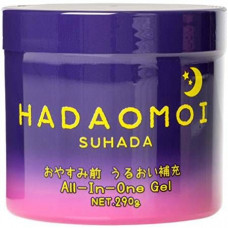 HADAOMOI SUHADA Ночной увлажняющий и питательный гель для лица и тела, с концентратом стволовых клеток человека, 290г.