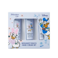 JM SOLUTION LIFE DISNEY BERGAMOT BEACH HAND CREAM SET Крем для рук"Бергамот"(Дональд Дак) набор50мл*3шт