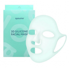 АЮМ 3D Маска силиконовая для косметических процедур 3D SILICONE FACIAL MASK 1шт 