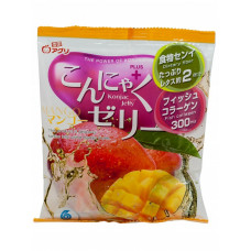 Желе “Yukiguni Aguri” порционное Конняку со вкусом манго (16г х6шт) 96г