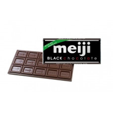 Шоколад Meiji Black тёмный горький, 50г
