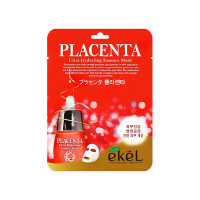 [EKEL] Маска для лица тканевая ПЛАЦЕНТА Ekel Placenta Ultra Hydrating Essense Mask, 25 мл