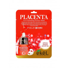 [EKEL] Маска для лица тканевая ПЛАЦЕНТА Ekel Placenta Ultra Hydrating Essense Mask, 25 мл
