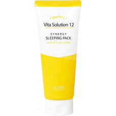 [JIGOTT] Ночная маска для лица ЭНЕРГИЯ Vita Solution 12 Synergy Sleeping Pack, 180 мл