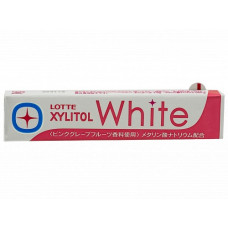 Резинка жевательная Xylitol White розовый грейпфрут Lotte, 21г