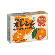 Резинка жевательная Marukawa " Апельсин" 6 шаров, 8,1 г