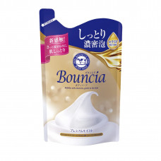 COW Сливочное жидкое мыло "Bouncia" для рук и тела с ароматом цветочного мыла 340 мл (мягкая упаковка)